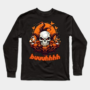 Buuhhhh-Halloween Haunt Long Sleeve T-Shirt